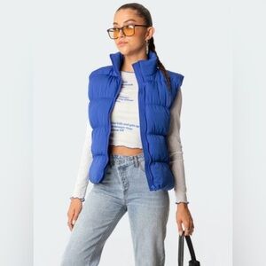Edikted Bomber Puffer Vest